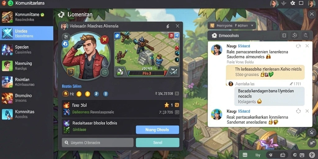 fw66 - Berinteraksi dengan karakter unik dalam game.
